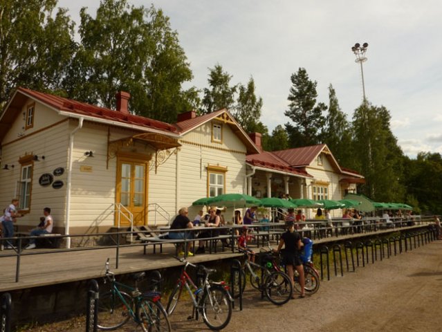 Lahti Cafe am Hafen